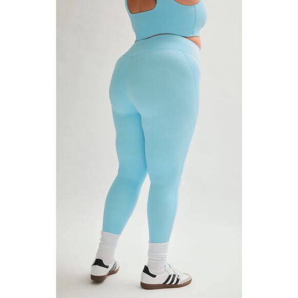 GIRLFRIEND COLLECTIVE Snowcap Compressive High-Rise 7/8 Length Leggings Size 4XL - Picture 5 of 10